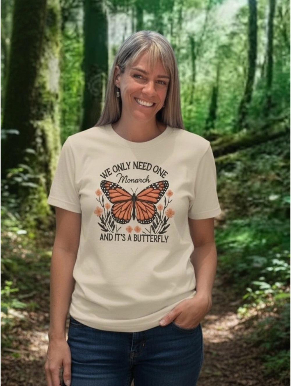Anti Trump No Kings “We Only Need One Monarch” t shirt small medium large
